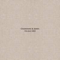 Chandani and James - 10 page / 20 side Jorgensen studio album